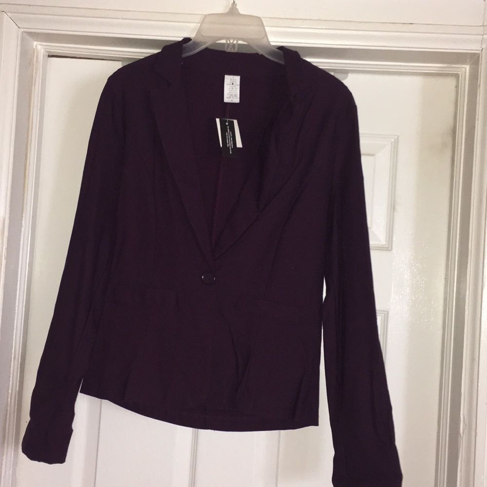 Dark Purple Blazer